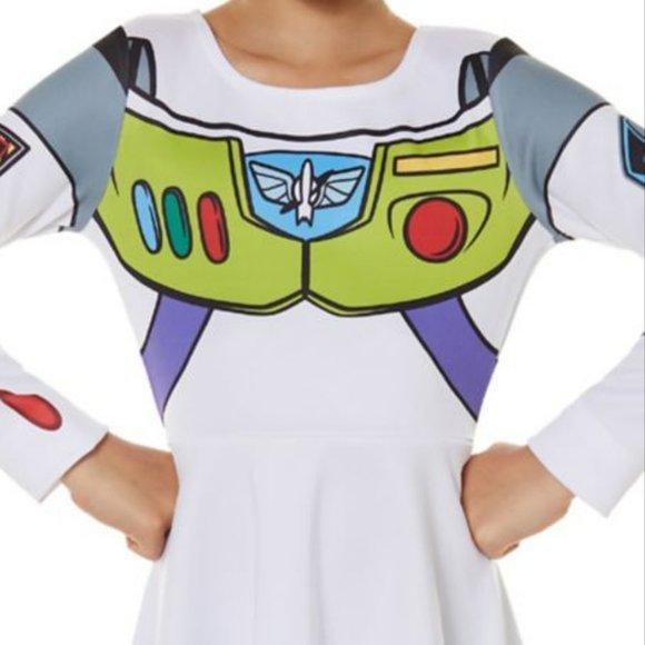 Disney Pixar Toy Story Buzz Lightyear Child Dress - Picture 2 of 6
